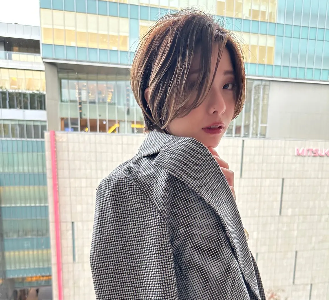 ショート くびれヘア ショートヘア 雨宮 美月/ショート特化のヘアスタイル