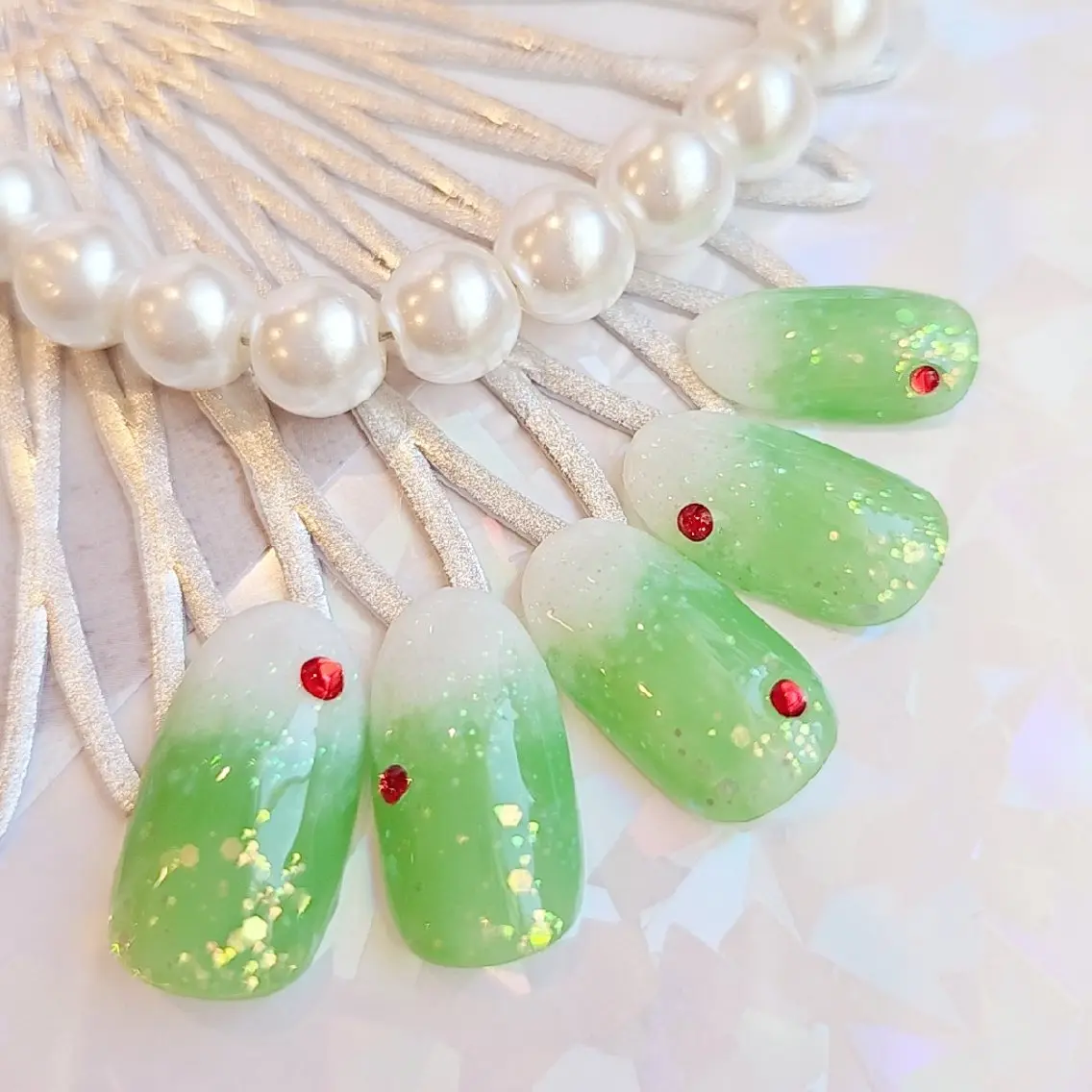 ネイル 手描きアート&推し活 🌟Wisteriaのネイルデザイン