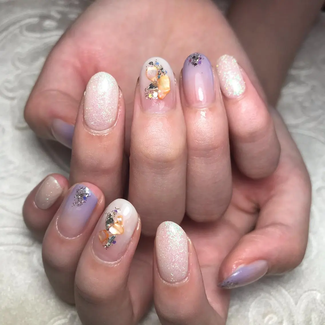 ネイル 清口 杏奈のネイルデザイン