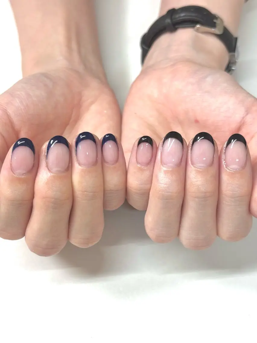 クリアベースフレンチ⟡.·┊︎オフあり┊︎の写真
