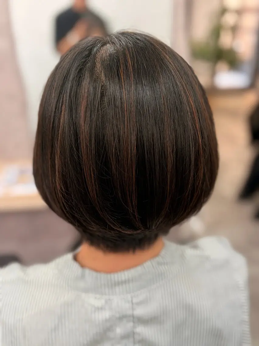ショート カラー ブラウンカラー ハイライトカラー ハイライト ヘアカラー 髪質改善/デザイン カラー✨西澤駿のヘアスタイル