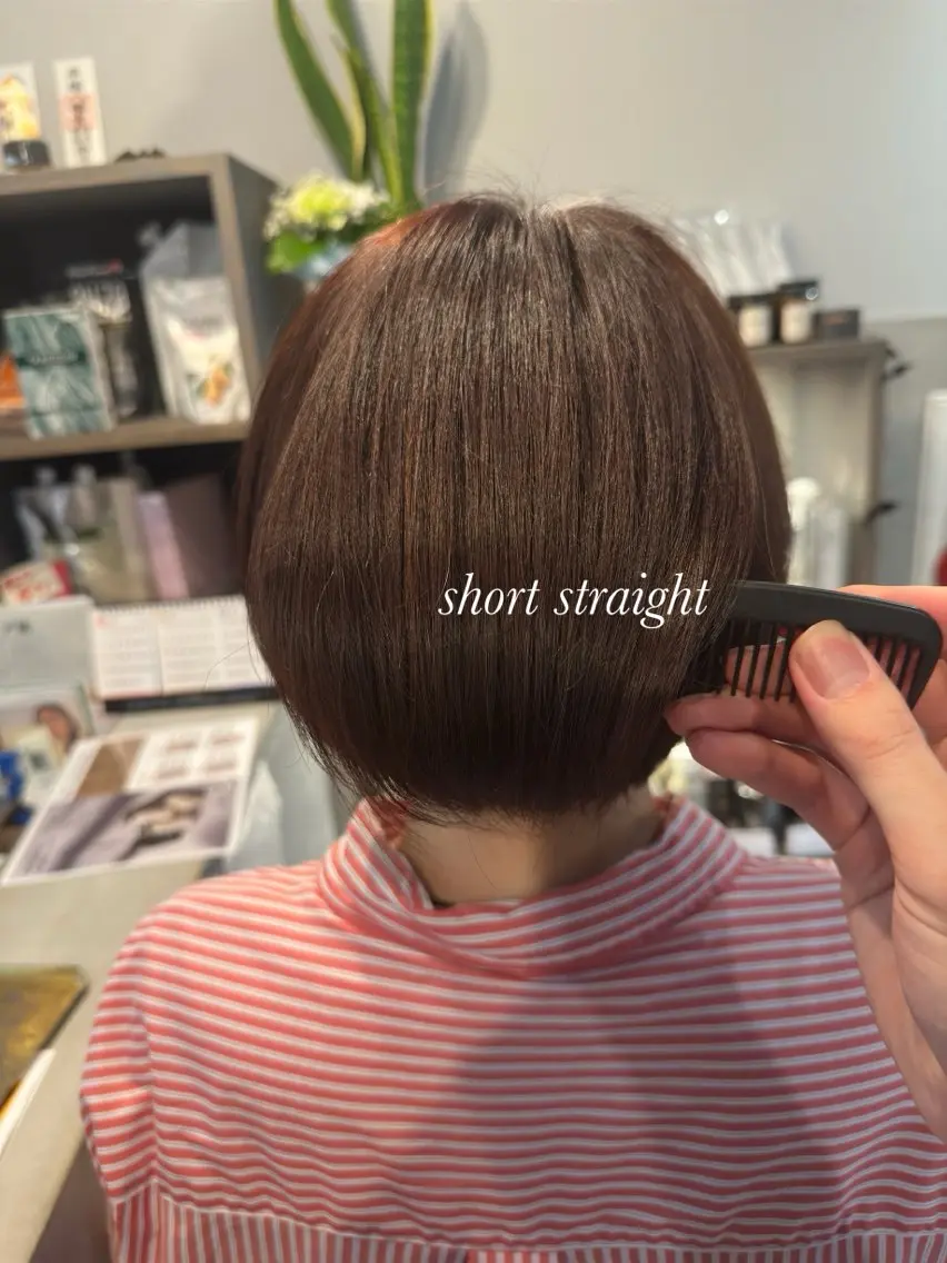 ショート 朝楽美髪✨推奨 ◎店長◎Keitaのヘアスタイル