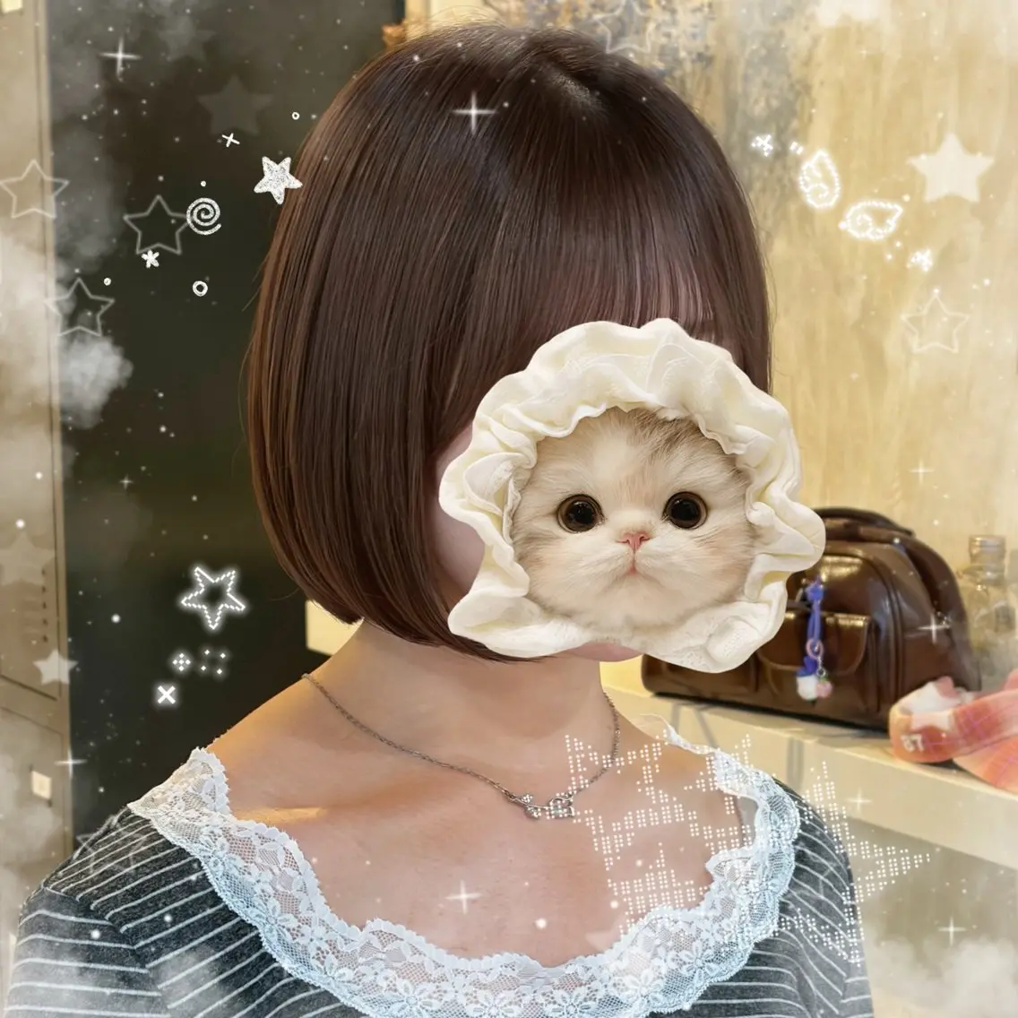 ショート ボブ カット ヘアカラー トリートメント こっくり秋カラー 星川🌟のヘアスタイル