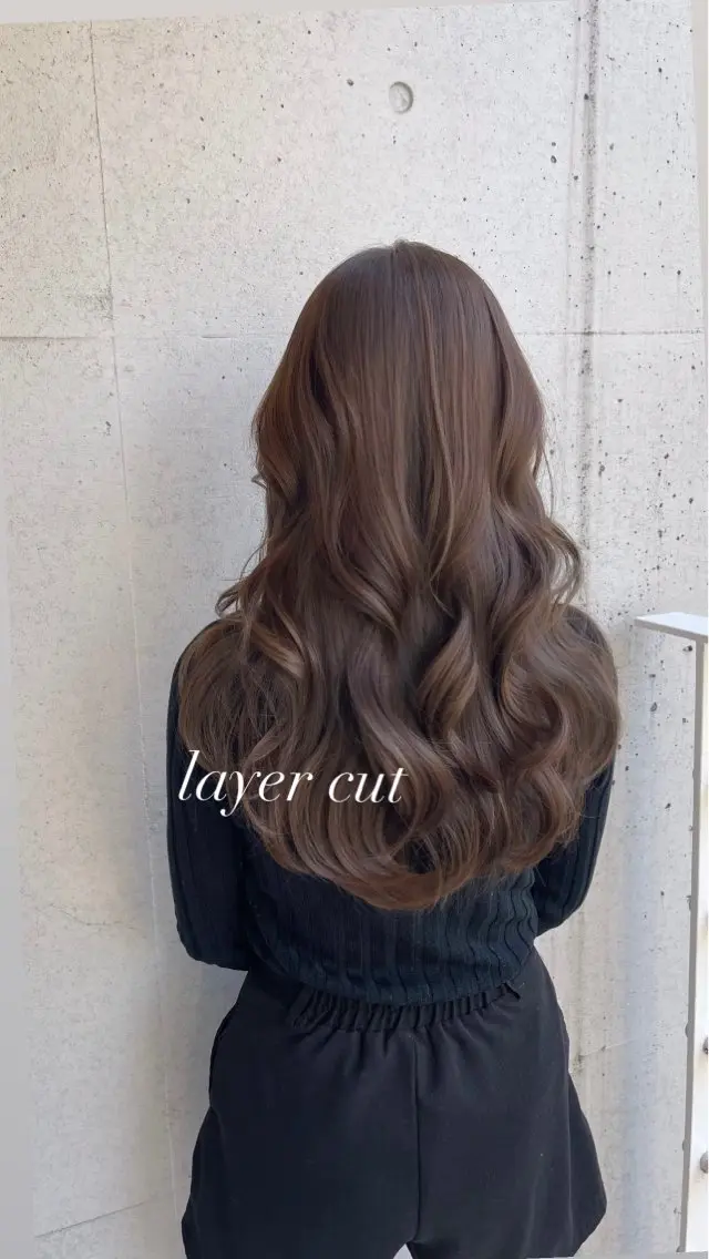 ロング 鬼嶋 愛のヘアスタイル