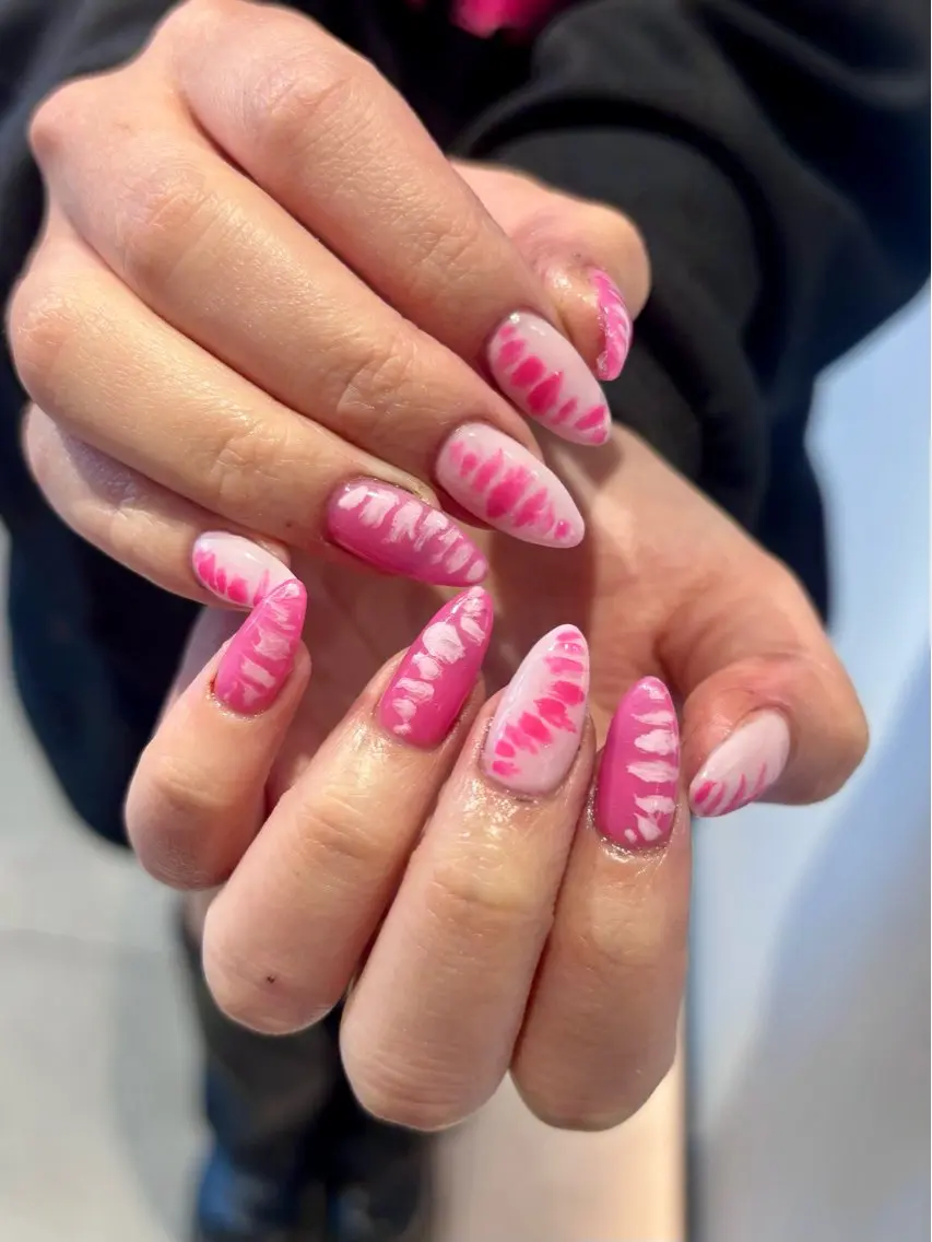 ネイル ハンドネイル ハイトーン/レイヤー nail 百咲💌のヘアスタイル