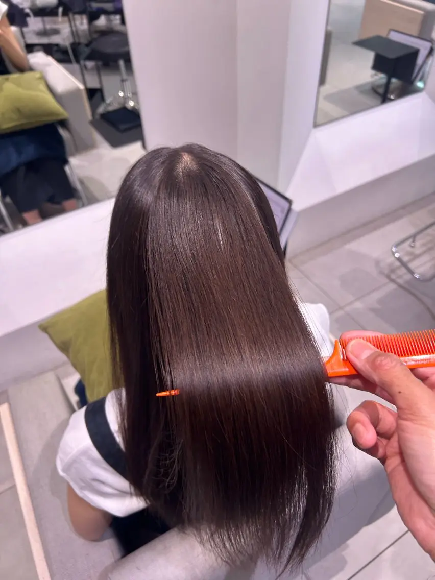 ミディアム カラー 柳澤 武宏のヘアスタイル