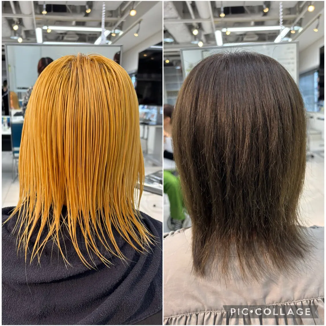 カラー 向井 陽菜のヘアスタイル