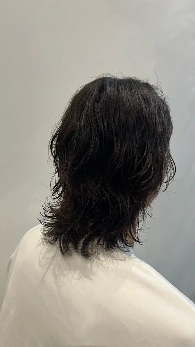 ロング パーマ メンズ utsumi uran 吉祥寺のヘアスタイル