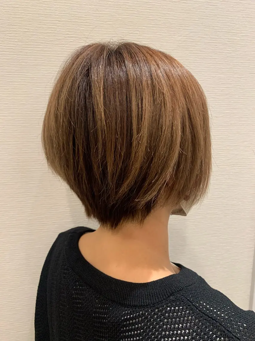 ショート ショートボブ ボブ ショートヘア 竹田 夏菜のヘアスタイル
