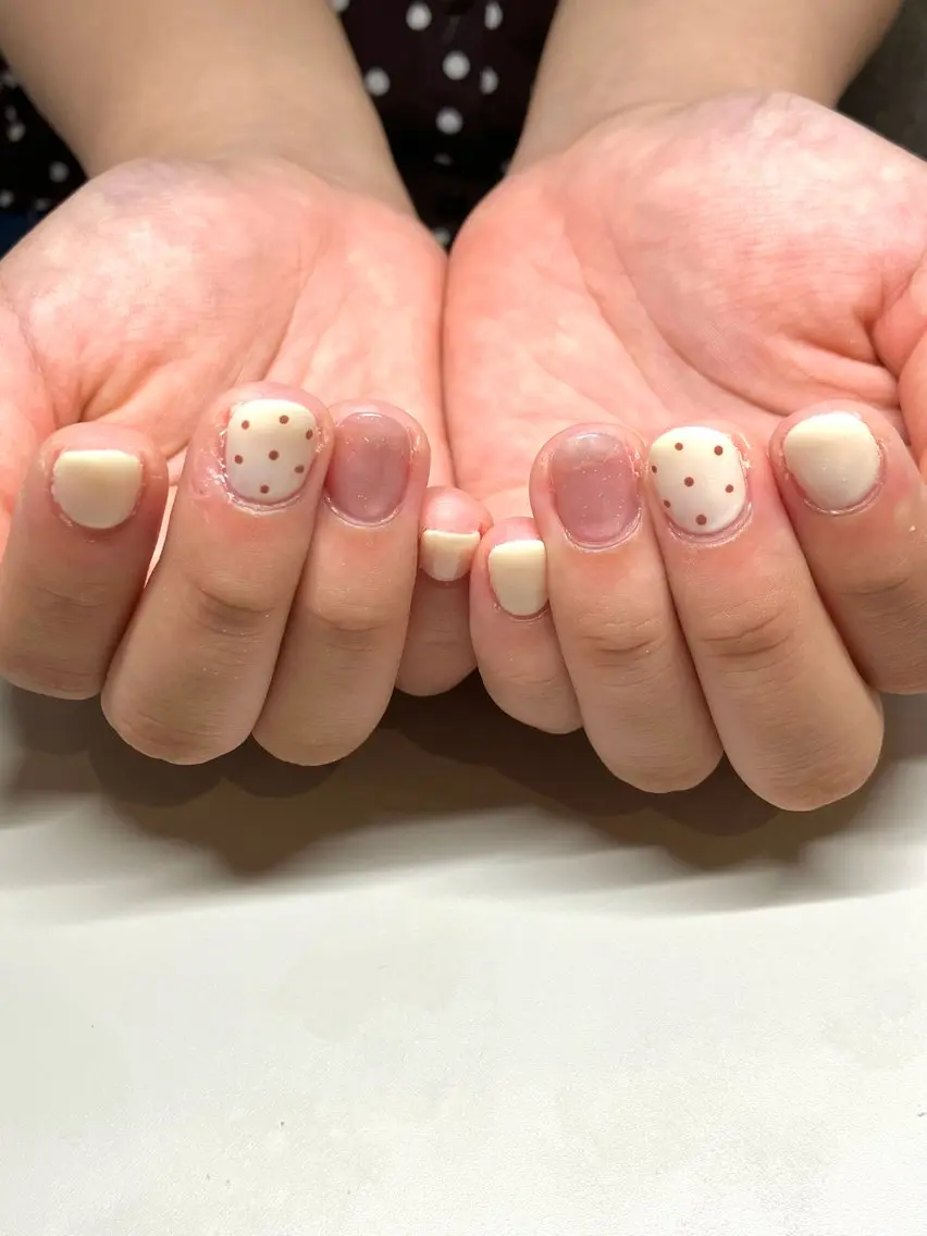 ネイル ドット ハンドネイル fun the nail ayakaのネイルデザイン