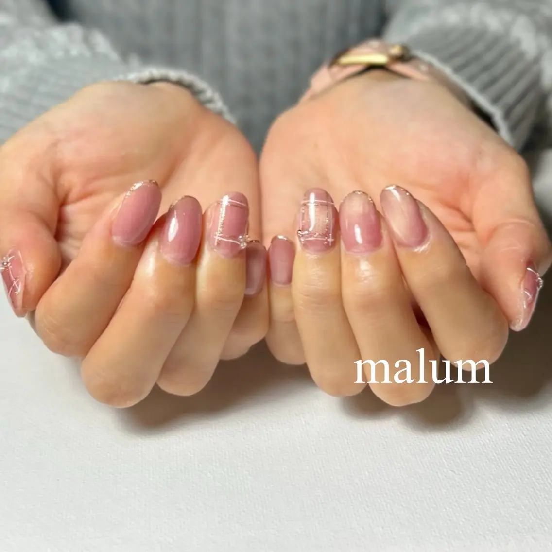 ネイル ハンドネイル malum nailのネイルデザイン