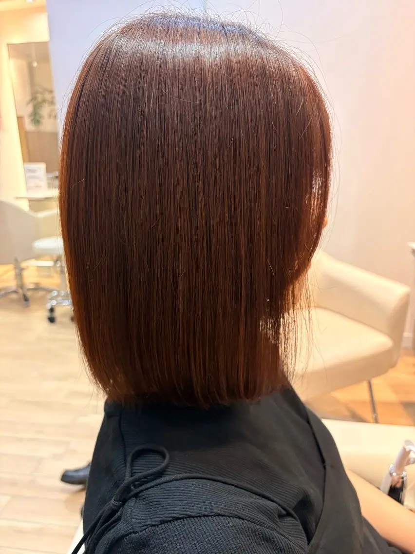 カラー 菅野 優奈のヘアスタイル