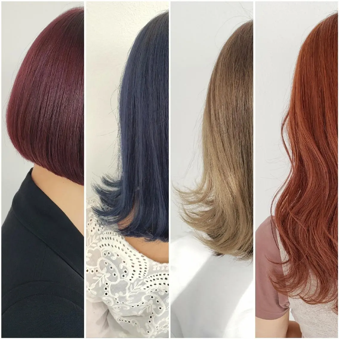 セミロング カラー ヘアアレンジ カット ヘアカラー トリートメント 成瀬 弘光のヘアスタイル
