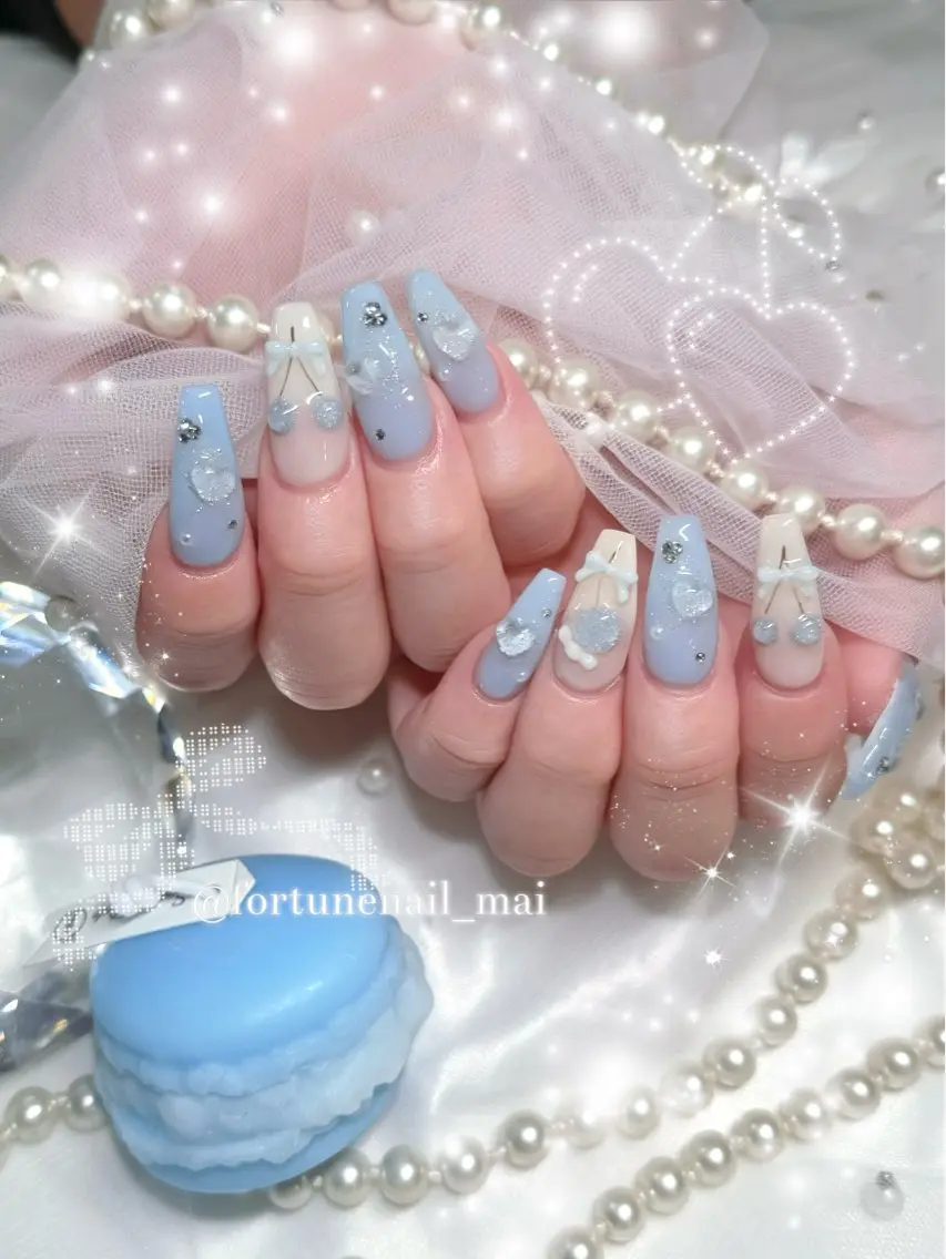 ネイル ハンドネイル 🎀Mai 🎀最短4/8🈳のネイルデザイン