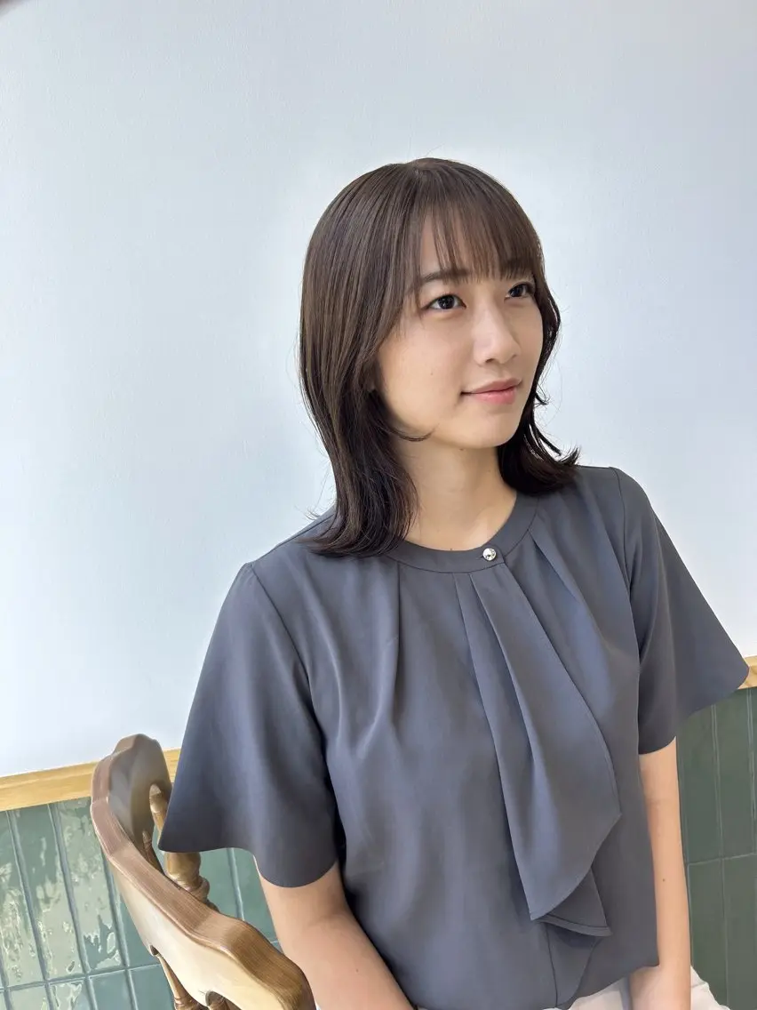 ミディアム カラー ヘアアレンジ 【代表】 たき〜のヘアスタイル