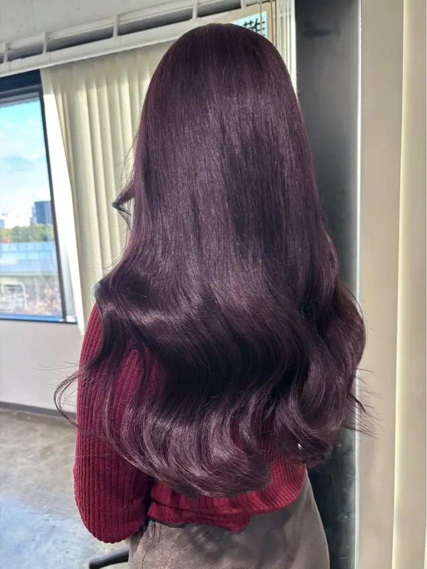 ロング カラー ヘアカラー トリートメント 🦋ナチュラルカラー /ブリーチ🥀恵佑のヘアスタイル