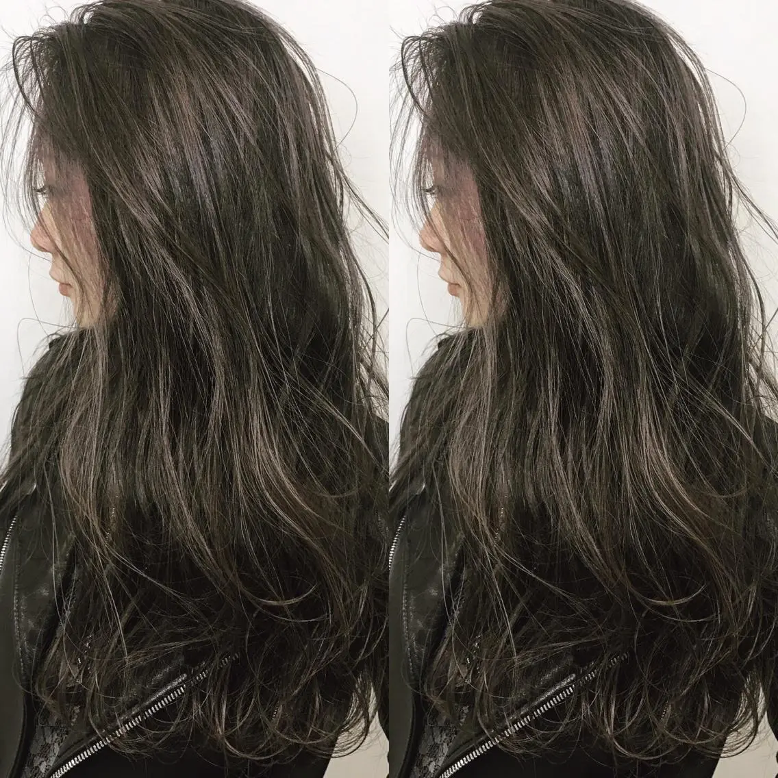 セミロング カラー パーマ 髪質改善 Daisukiのヘアスタイル