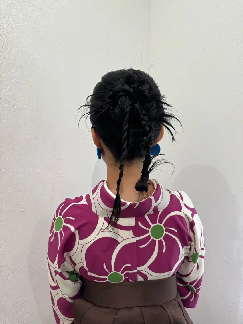 ヘアアレンジ ヘアセット Mikazuki オーナーTeradaのマツエク・マツパデザイン