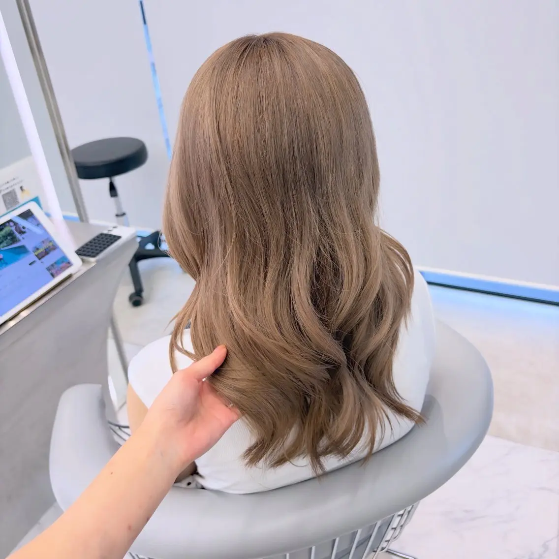 セミロング カラー ヘアカラー ブリーチモデル募集中 /🎶大寺伊織🌞のヘアスタイル