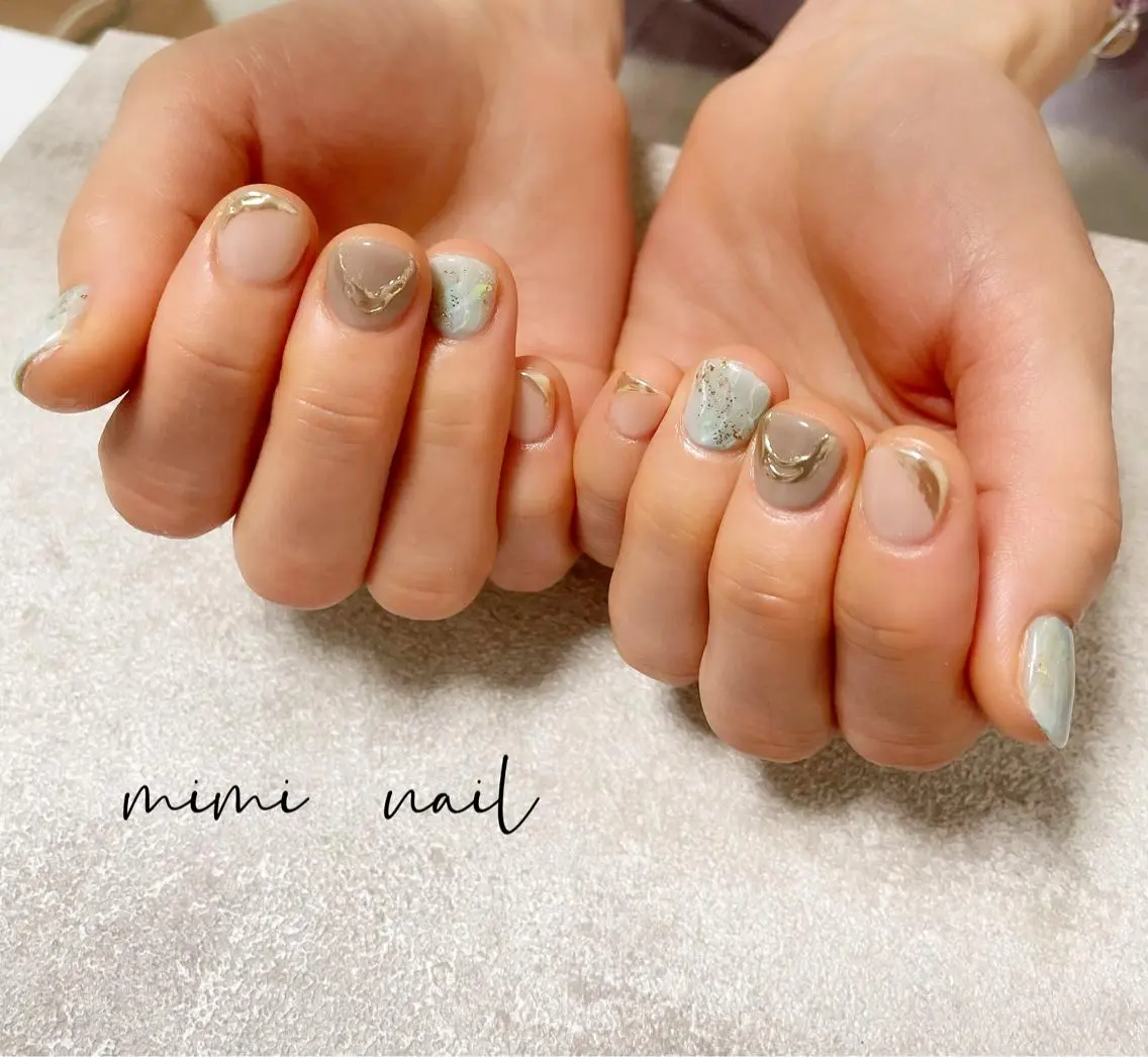 ネイル ハンドネイル mimi nailのネイルデザイン