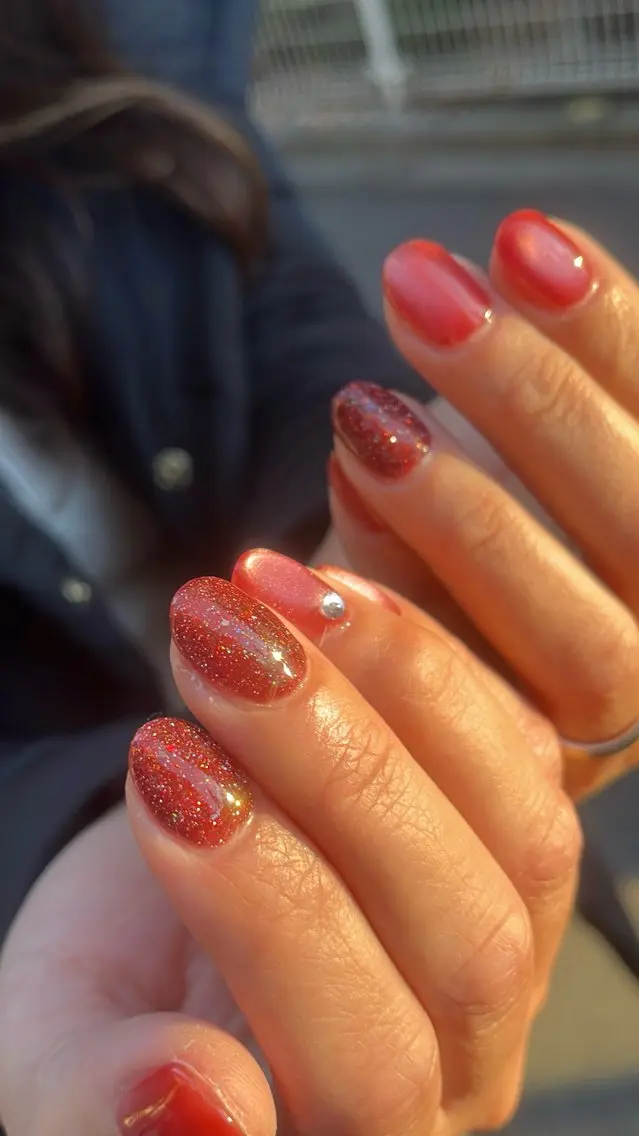 ネイル ニュアンスネイル シンプルネイル SAKU nail 作島茜のネイルデザイン