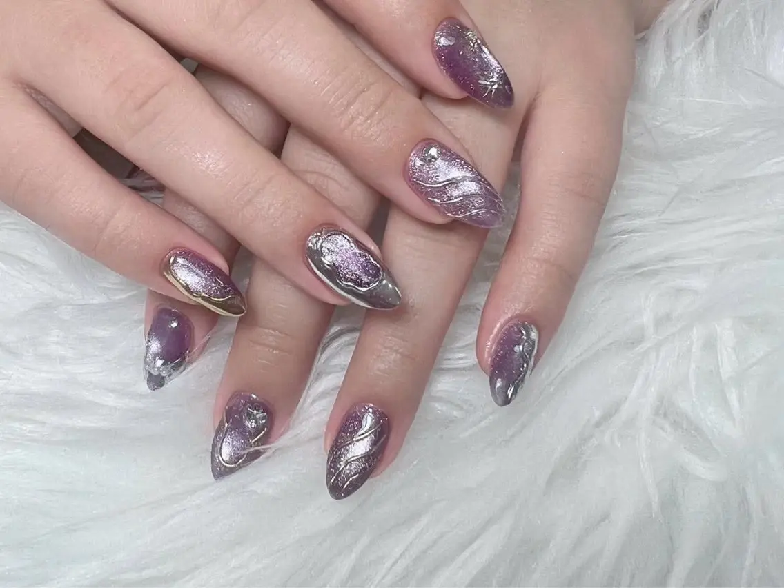 ネイル ハンドネイル Sora Nail Honastugiのネイルデザイン
