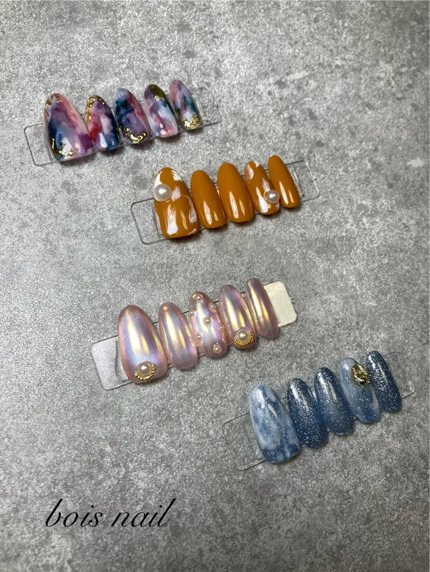 ネイル ハンドネイル bois nail ボワネイル北巽のネイルデザイン
