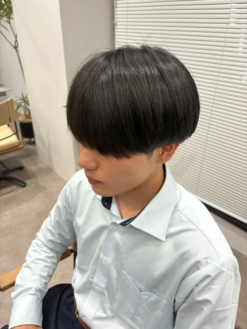 ミディアム メンズ マッシュ カット Hiroki /walt名駅店のヘアスタイル