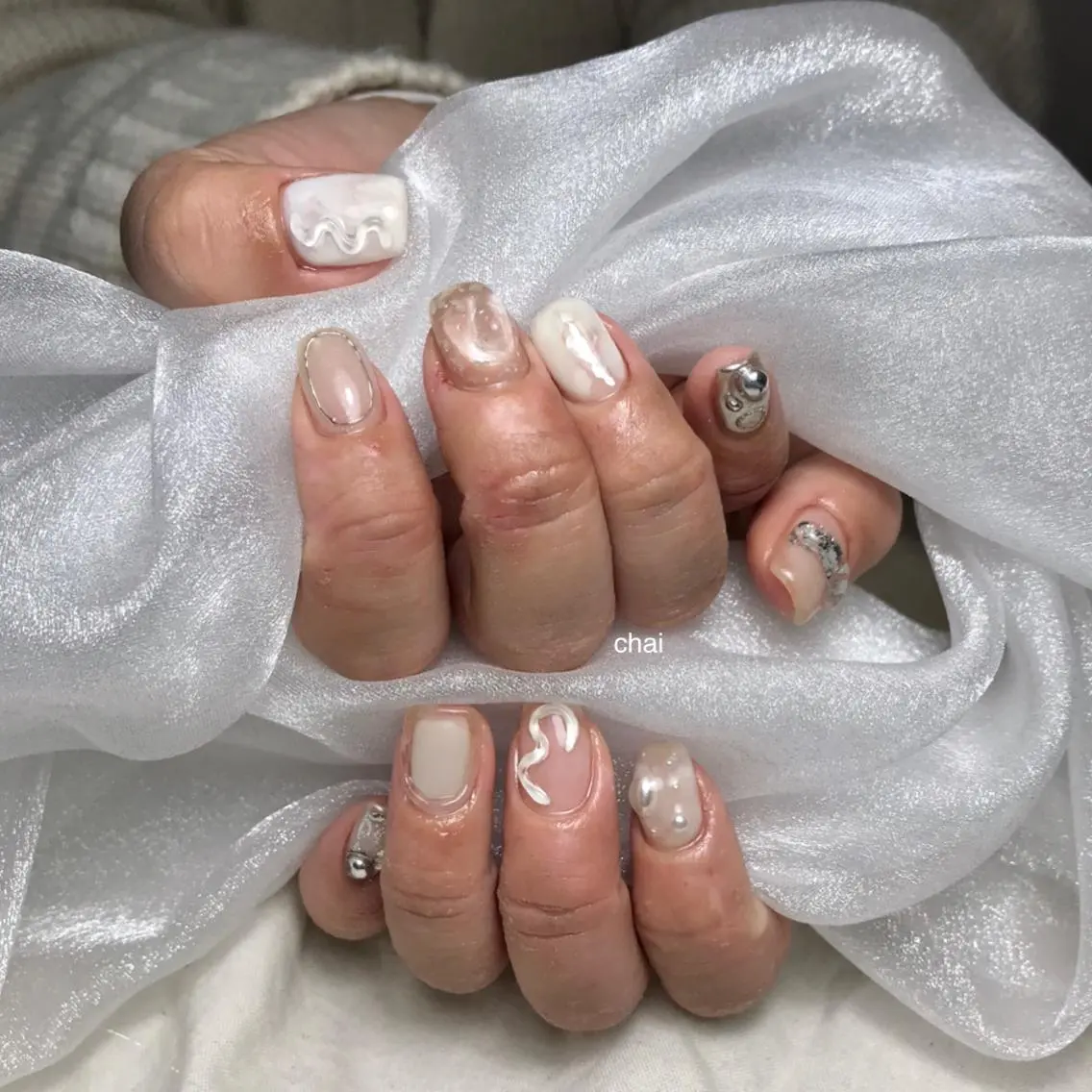 ネイル ハンドネイル chai nail _ai📍鶴橋/桃谷のネイルデザイン