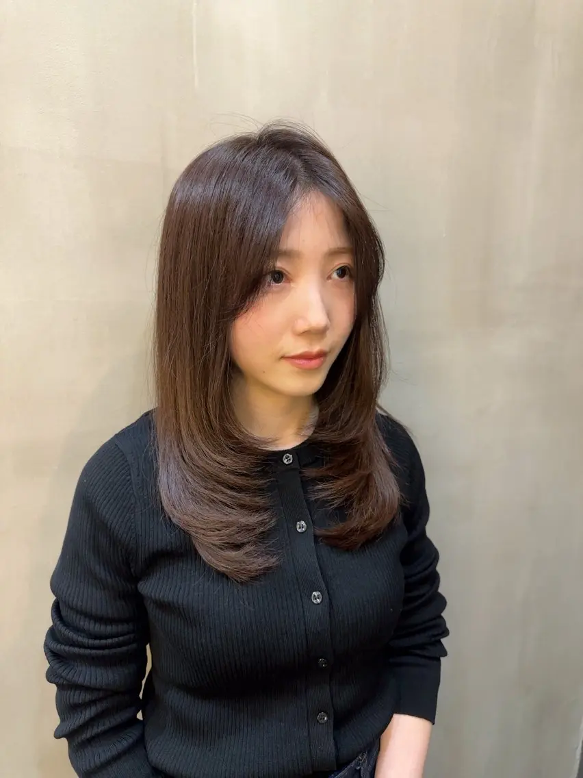 ロング カラー カット ヘアカラー ︎︎カイ ミズキ 🎀のヘアスタイル