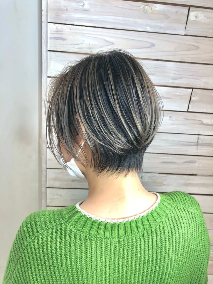ショート カラー ✨大人美人ショート✨ 店長 藤井一輝のヘアスタイル