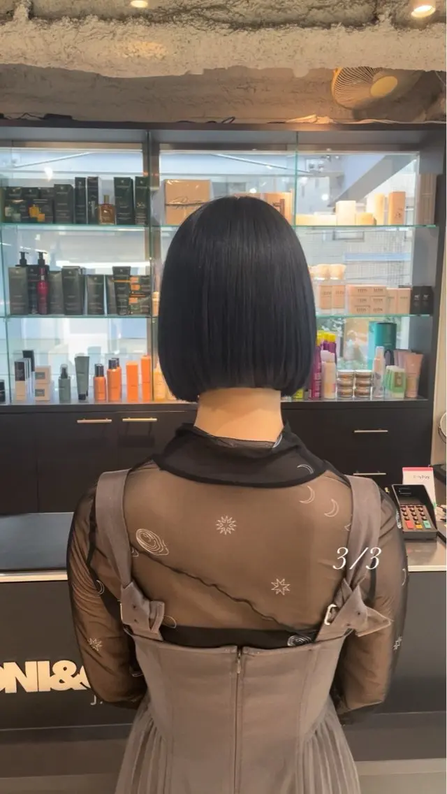 ミディアム 陽 愛のヘアスタイル