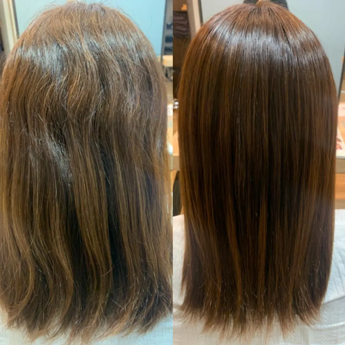 セミロング 齊藤 来美のヘアスタイル