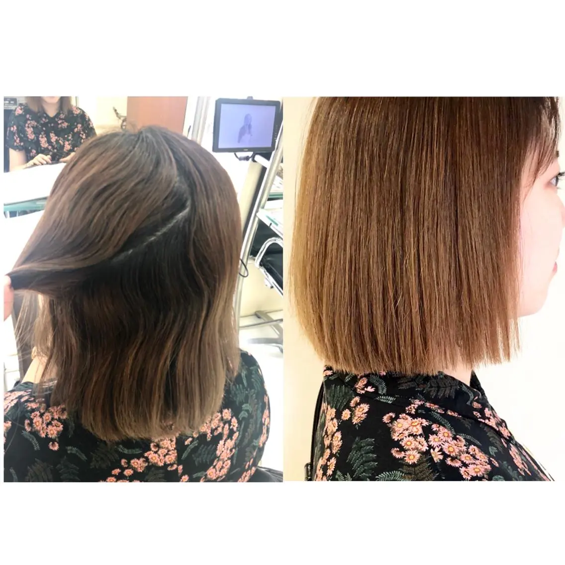 ショート カラー パーマ KONOMI スタイリストのヘアスタイル