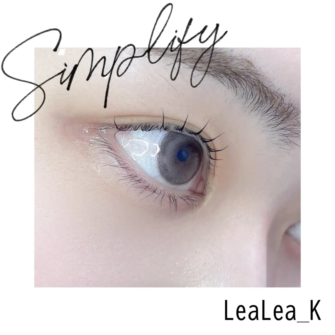 マツエク・マツパ 束感まつ毛 LeaLea_K MIZUKIのマツエク・マツパデザイン
