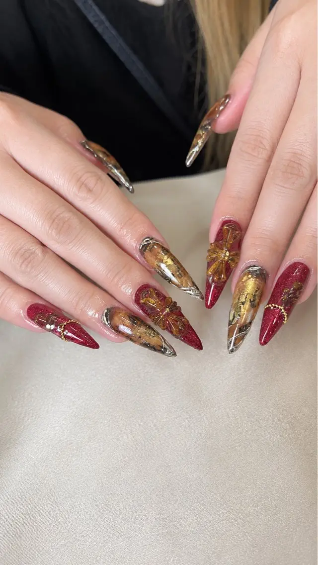 ネイル ハンドネイル Garnet nailのネイルデザイン