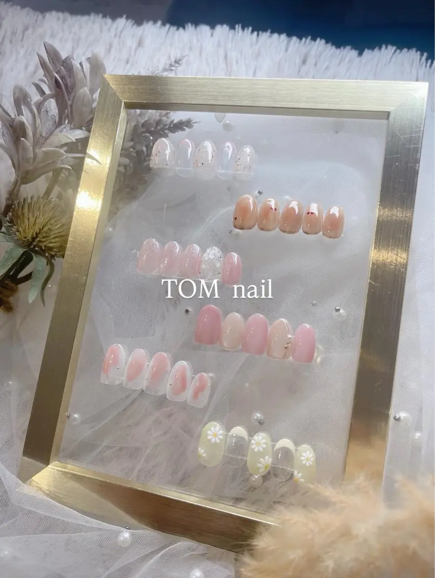 ⭐︎人気no.1⭐︎迷ったらこれ☺️今月の定額ネイル💅の写真