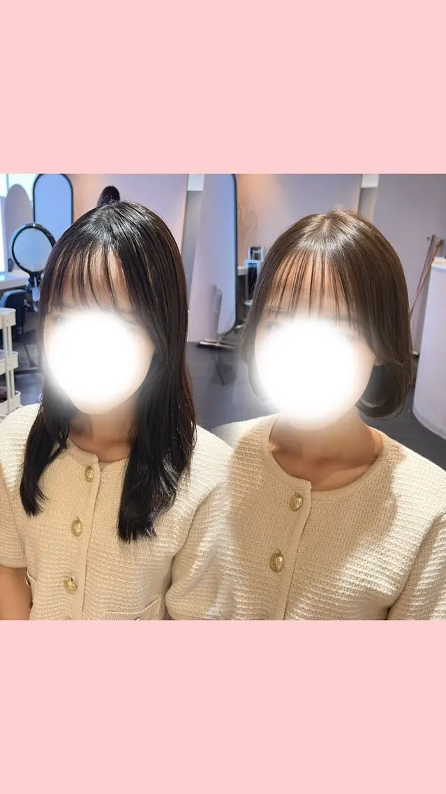 ショート カット トリートメント 🪞ボブ特化/顔 まわり🧸mai🎀のヘアスタイル