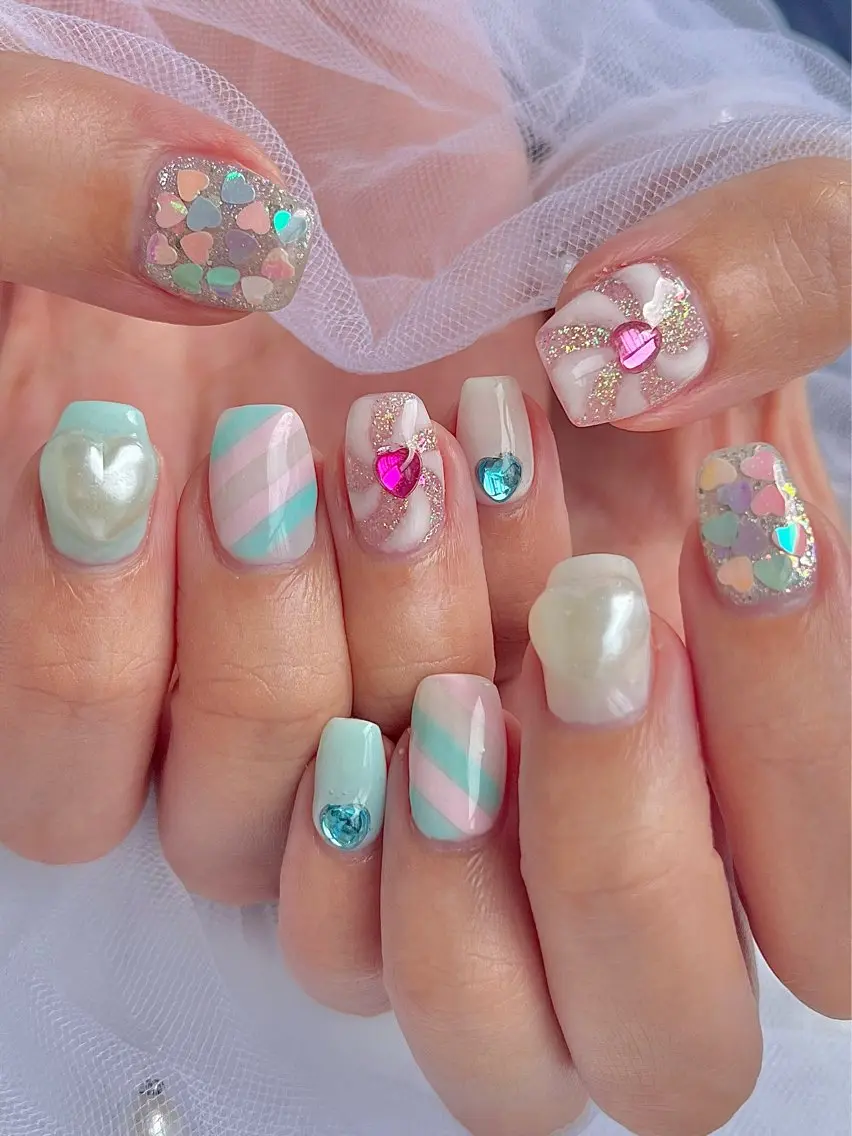 ネイル ハンドネイル フットネイル Nailsalon Fave/Rinaのネイルデザイン
