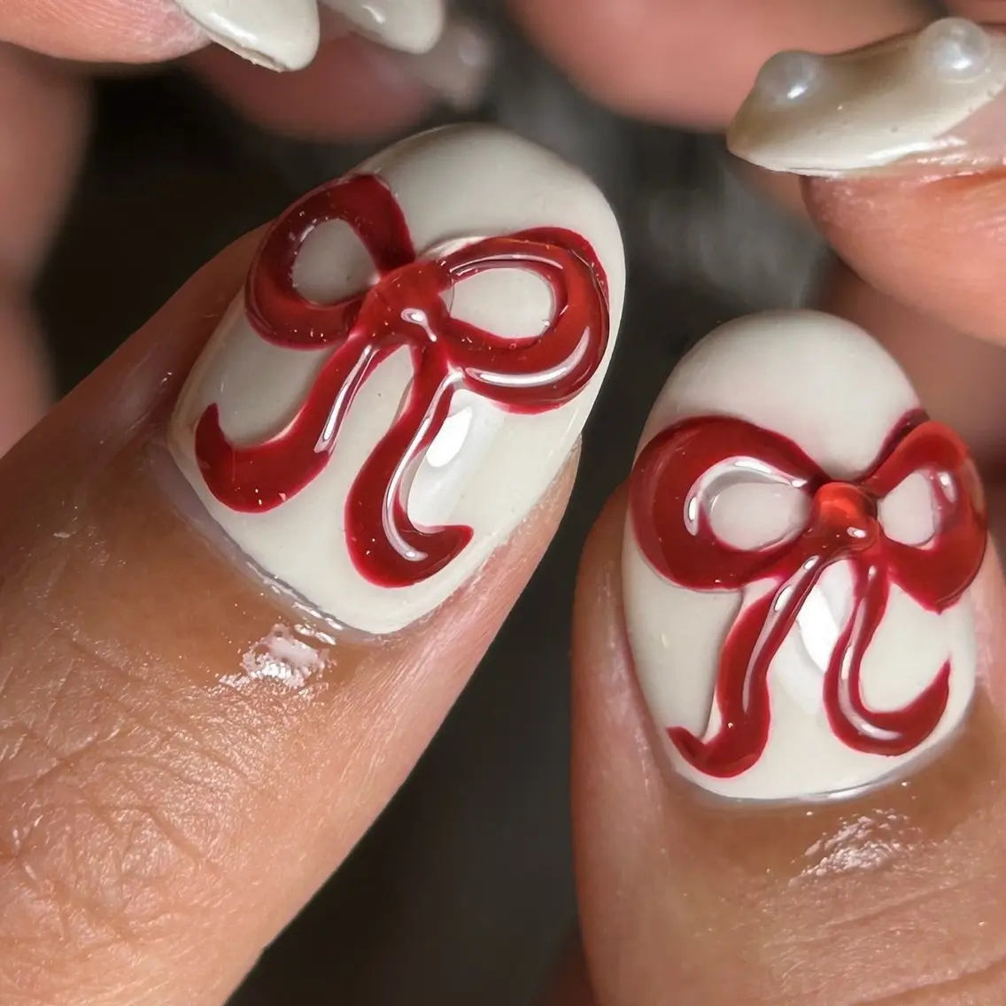 ネイル 冬ネイル クリスマス ハンドネイル sii.nail uraraのネイルデザイン