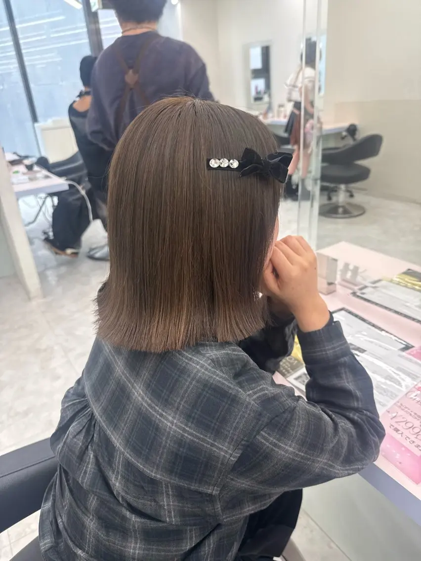 カラー 💗透明感モテヘア 💗SAYA💗のヘアスタイル
