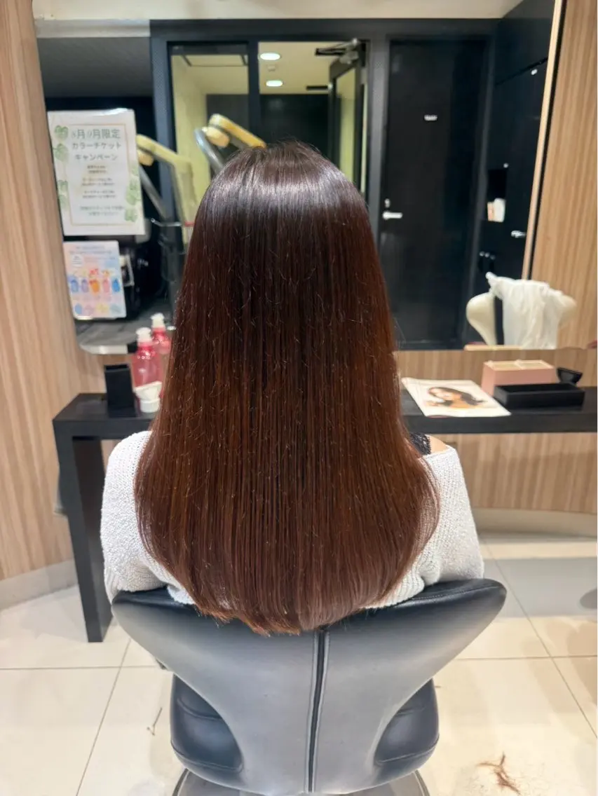 ロング トリートメント 杉本 由貴のヘアスタイル