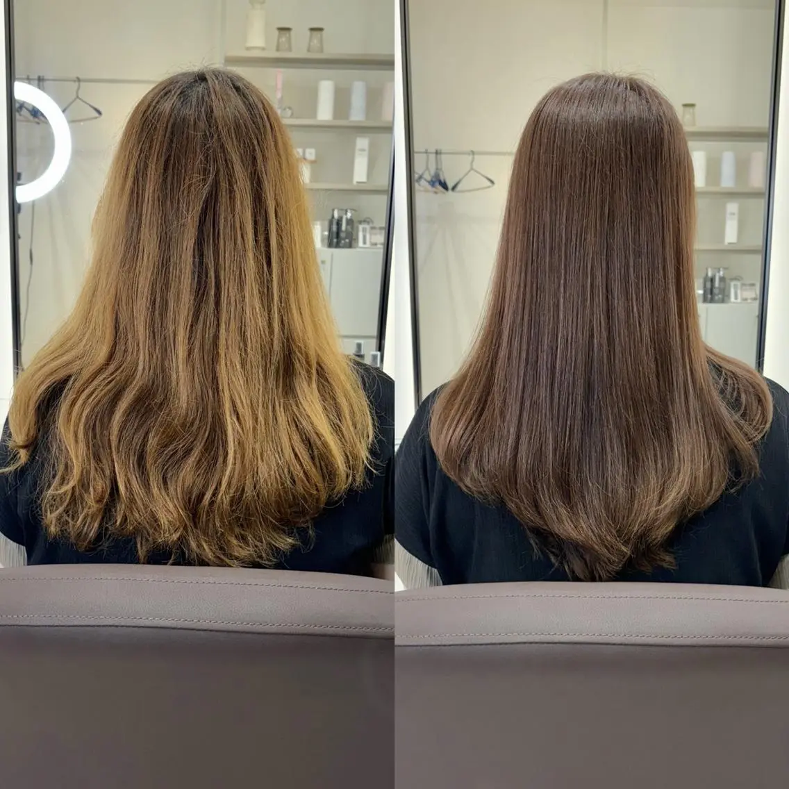 ロング EIGHT plum TOKIOリミテッドのヘアスタイル