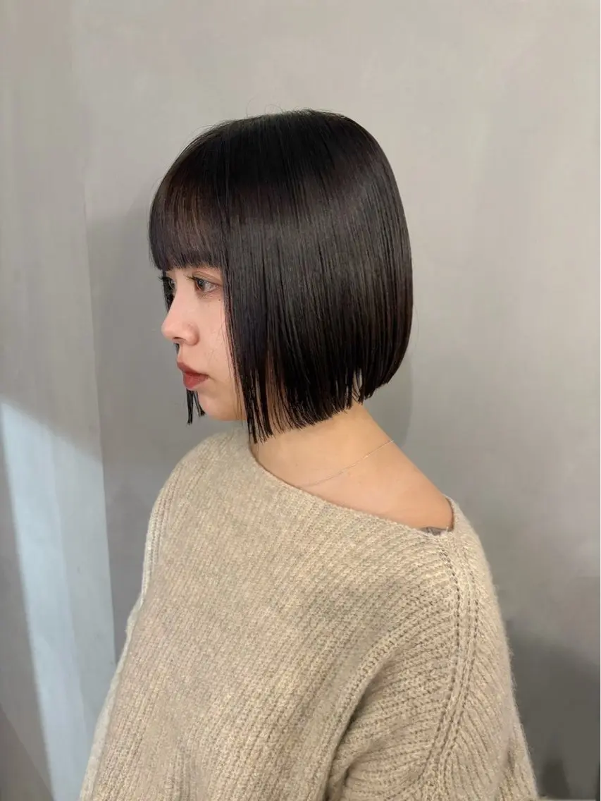 カラー 田中 瑞帆のヘアスタイル