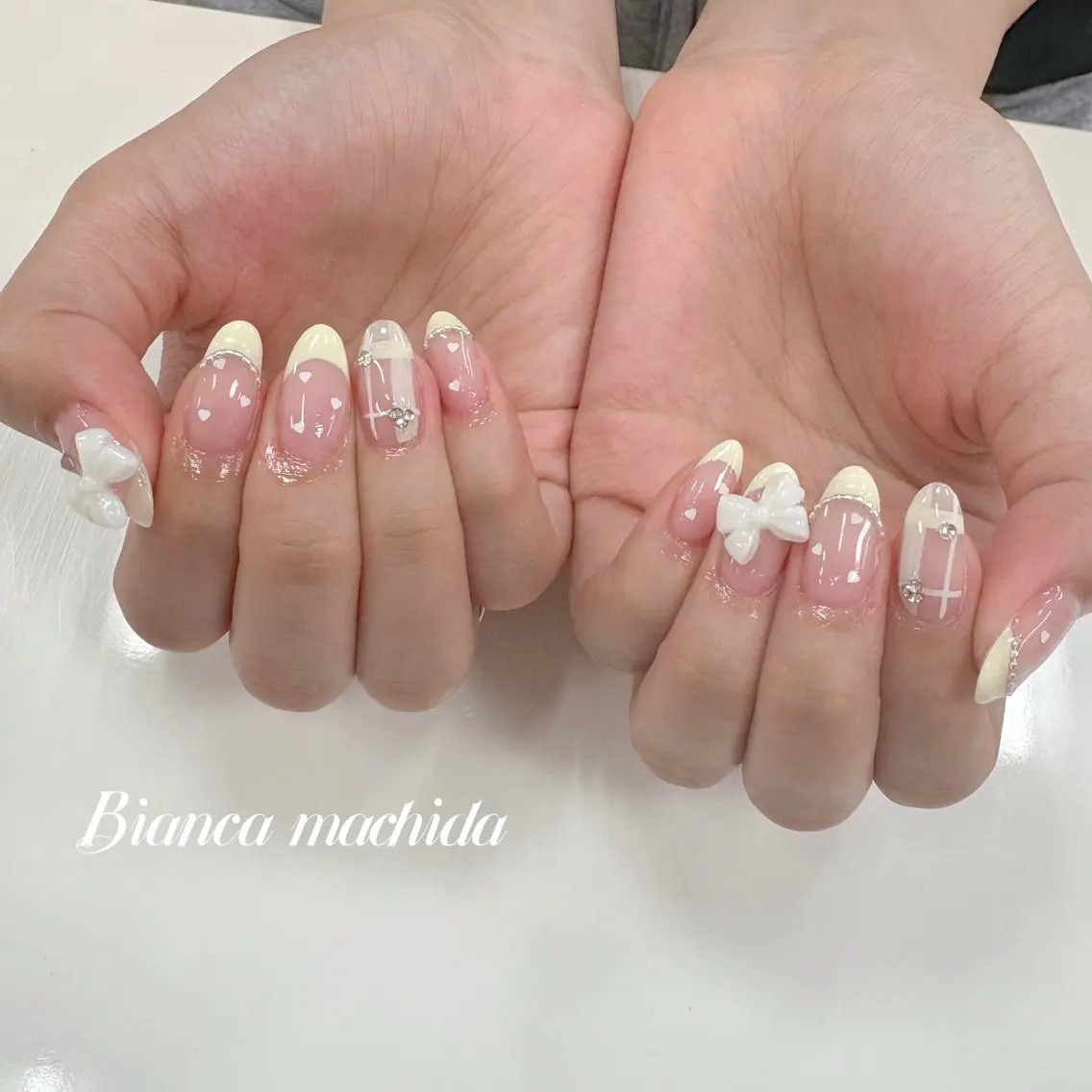 ネイル ハンドネイル Bianca 🌟 yanagihasiのネイルデザイン