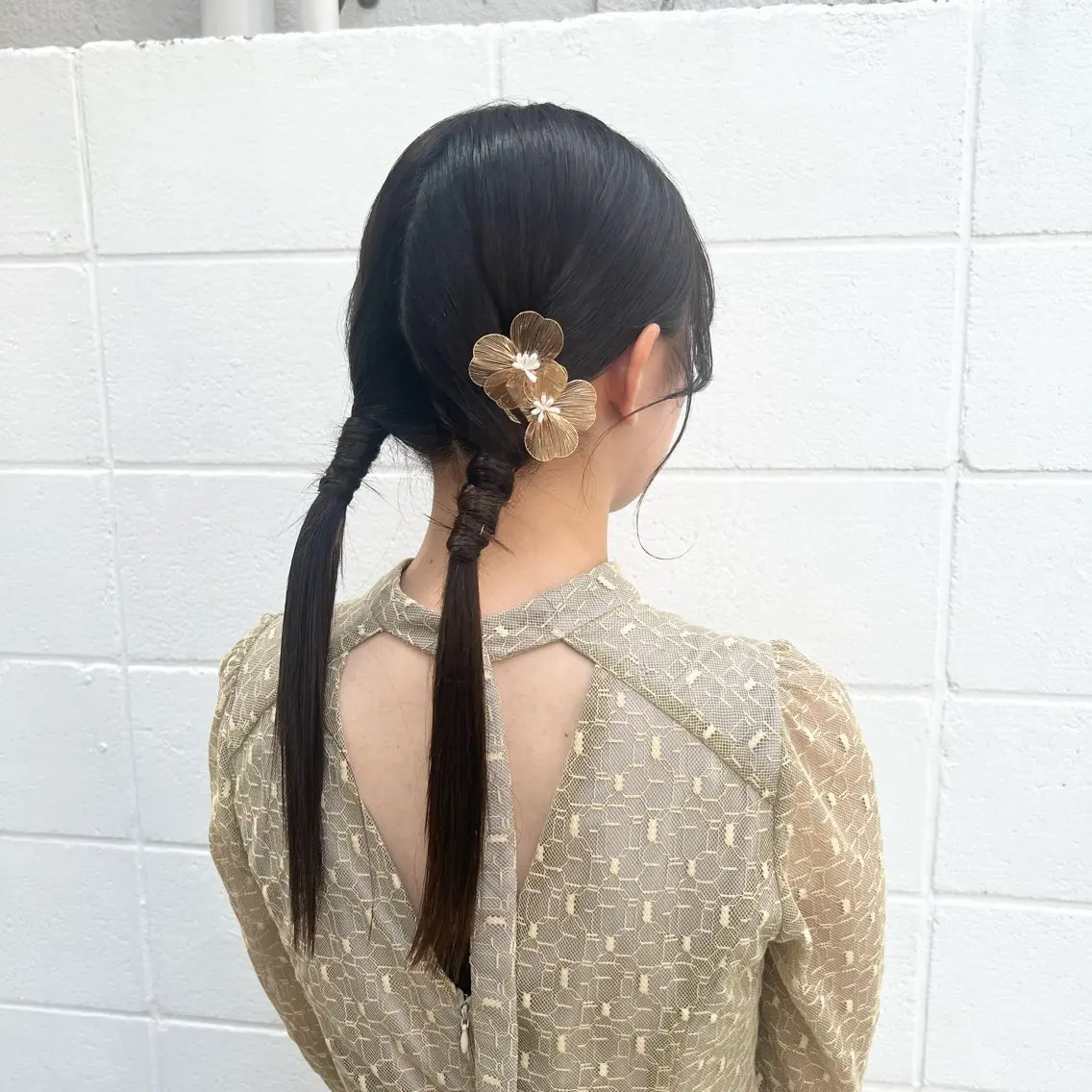 ヘアアレンジ ツインテール ヘアセット インナーカラー♡ Nanakoのヘアスタイル