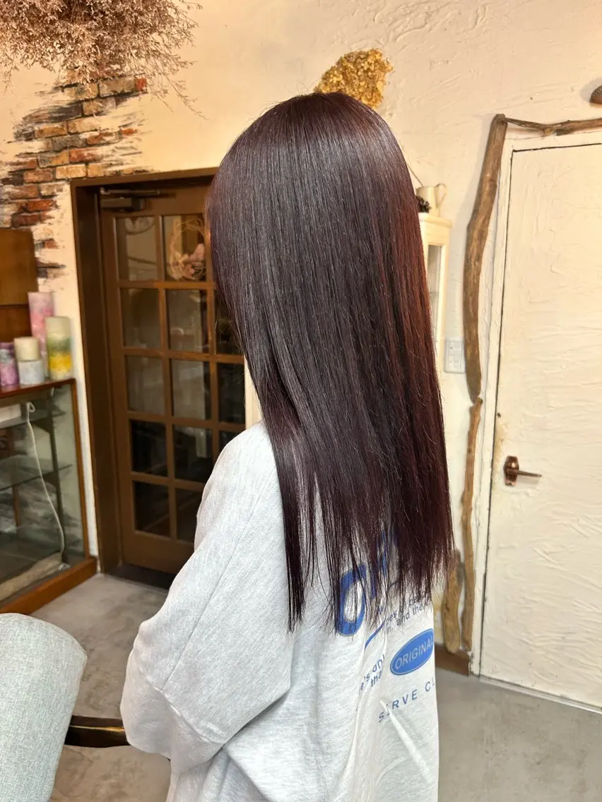 ロング ヘアカラー トリートメント minami 🐣のヘアスタイル