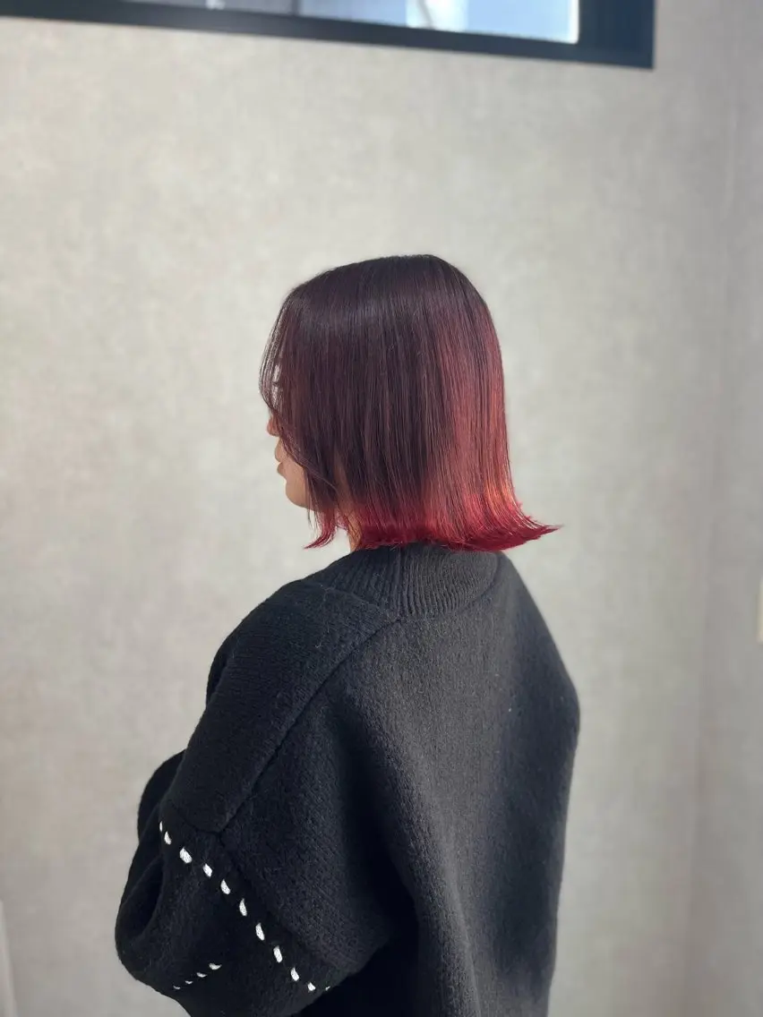カラー 縮毛矯正モデル 募集中Yuuriのヘアスタイル
