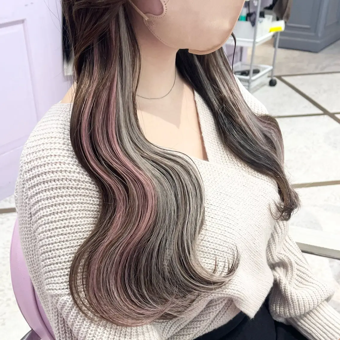 ロング エクステ 羽.シールエクステ 🍓 篠田梓のヘアスタイル