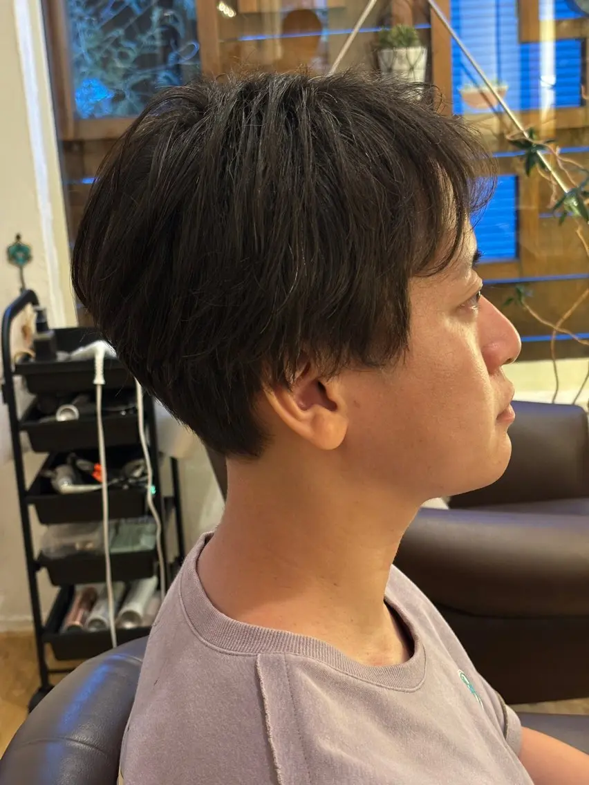 メンズ 安井 達彦のヘアスタイル